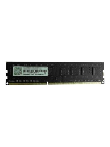 G.Skill | Value | 8 GB | DDR3 | 1333 MHz | PC/server | Registered No | ECC No G.Skill | Value | 8 GB | DDR3 | 1333 MHz | PC/server | Registered No | ECC No
