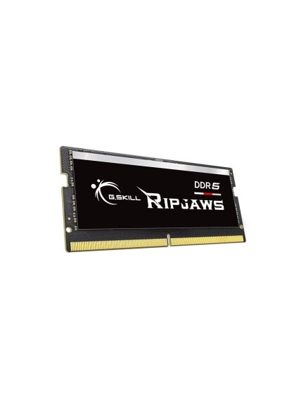 G.Skill Ripjaws DDR5 SO-DIMM | 32 GB | DDR5 | 5600 MHz | PC/server | Registered No | ECC No 1 G.Skill Ripjaws DDR5 SO-DIMM | 32 GB | DDR5 | 5600 MHz | PC/server | Registered No | ECC No 1