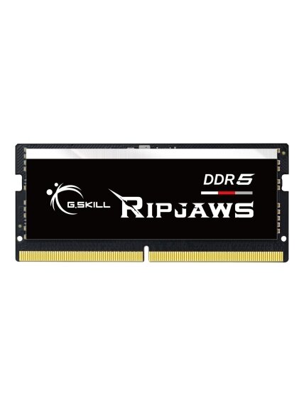 G.Skill Ripjaws DDR5 SO-DIMM | 32 GB | DDR5 | 5600 MHz | PC/server | Registered No | ECC No G.Skill Ripjaws DDR5 SO-DIMM | 32 GB | DDR5 | 5600 MHz | PC/server | Registered No | ECC No