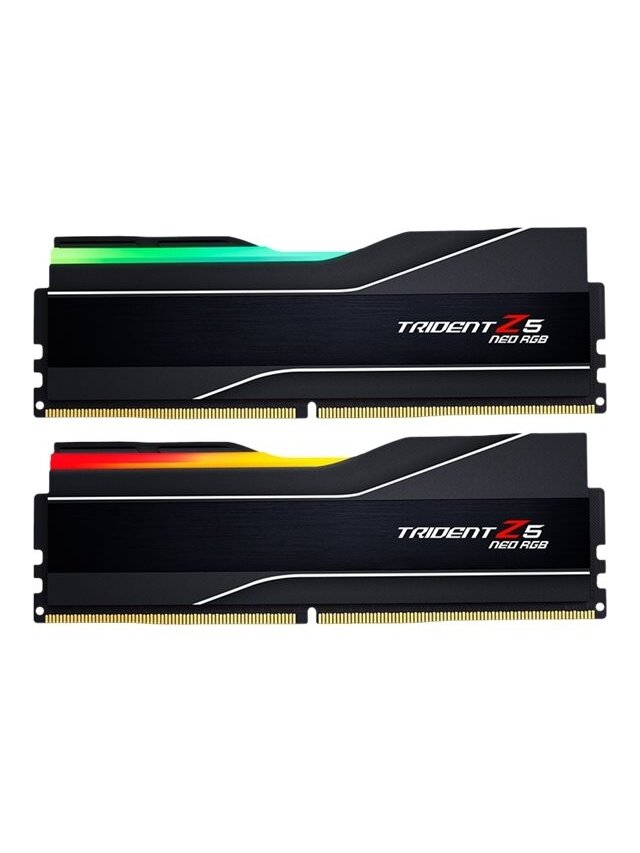 G.Skill | Trident Z5 Neo RGB | 32 Kit (16GBx2) GB | DDR5 | 6000 MHz | PC/server | Registered No | ECC No G.Skill | Trident Z5 Neo RGB | 32 Kit (16GBx2) GB | DDR5 | 6000 MHz | PC/server | Registered No | ECC No