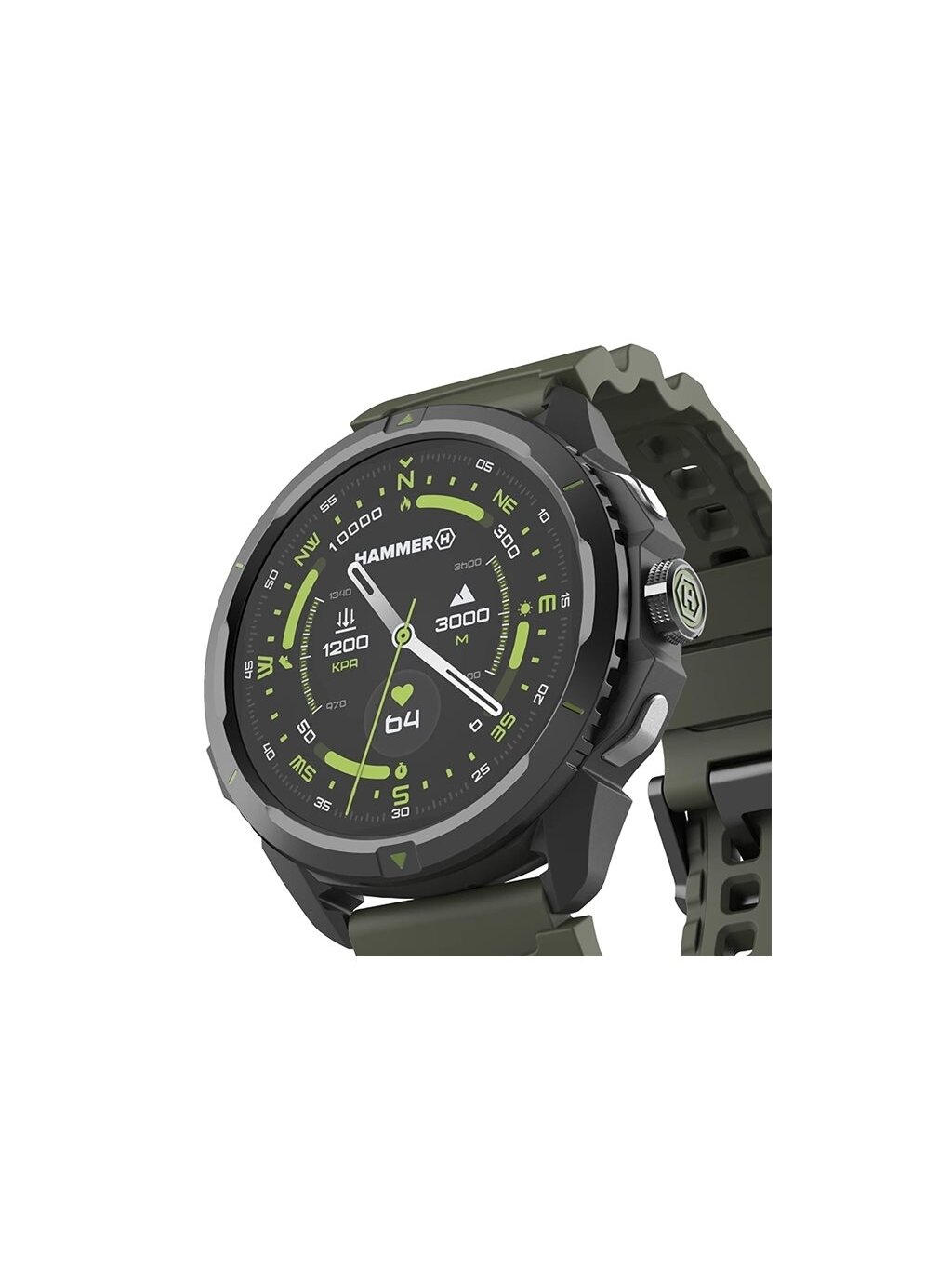 Hammer Watch 2 | Smart watch | AMOLED | 1.5” | Military Edition 3 Hammer Watch 2 | Smart watch | AMOLED | 1.5” | Military Edition 3