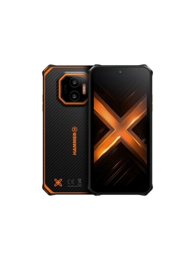 Hammer | Energy X2 | Black/Orange | 6.1 " | IPS | 1560 x 720 pixels | Mediatek | Dimensity 6300 | Internal RAM 6 GB | 128 GB | microSD | Dual SIM | 4G | 5G | Main camera resolution 50 MP | Android | 15 | 5000 mAh Hammer | Energy X2 | Black/Orange | 6.1 " | IPS | 1560 x 720 pixels | Mediatek | Dimensity 6300 | Internal RAM 6 GB | 128 GB | microSD | Dual SIM | 4G | 5G | Main camera resolution 50 MP | Android | 15 | 5000 mAh