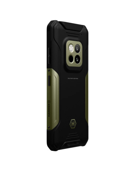 Hammer | Construction 2 | Green | 6.58 " | 1080 x 2408 pixels | Mediatek | Dimensity 6300 | Internal RAM 6 GB | 256 GB | Dual SIM | 3G | 4G | 5G | Main camera resolution 50 MP | Android | 14 | 6500 mAh 4 Hammer | Construction 2 | Green | 6.58 " | 1080 x 2408 pixels | Mediatek | Dimensity 6300 | Internal RAM 6 GB | 256 GB | Dual SIM | 3G | 4G | 5G | Main camera resolution 50 MP | Android | 14 | 6500 mAh 4