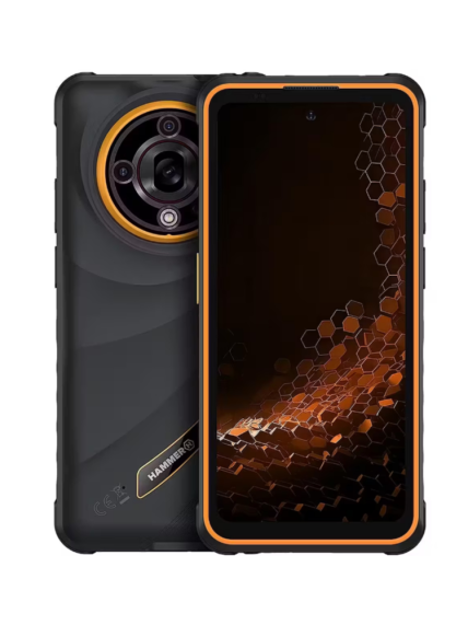 Hammer Iron 6 | Orange | 6.56 " | IPS | 1612 x 720 pixels | Mediatek | Dimensity 6300 | Internal RAM 6 GB | 128 GB | microSD | Dual SIM | 4G | 5G | Main camera resolution 64 MP | Android | 15 | 6050 mAh 1