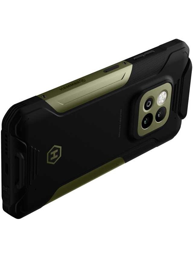 Hammer | Construction 2 | Green | 6.58 " | 1080 x 2408 pixels | Mediatek | Dimensity 6300 | Internal RAM 6 GB | 256 GB | Dual SIM | 3G | 4G | 5G | Main camera resolution 50 MP | Android | 14 | 6500 mAh 3 Hammer | Construction 2 | Green | 6.58 " | 1080 x 2408 pixels | Mediatek | Dimensity 6300 | Internal RAM 6 GB | 256 GB | Dual SIM | 3G | 4G | 5G | Main camera resolution 50 MP | Android | 14 | 6500 mAh 3