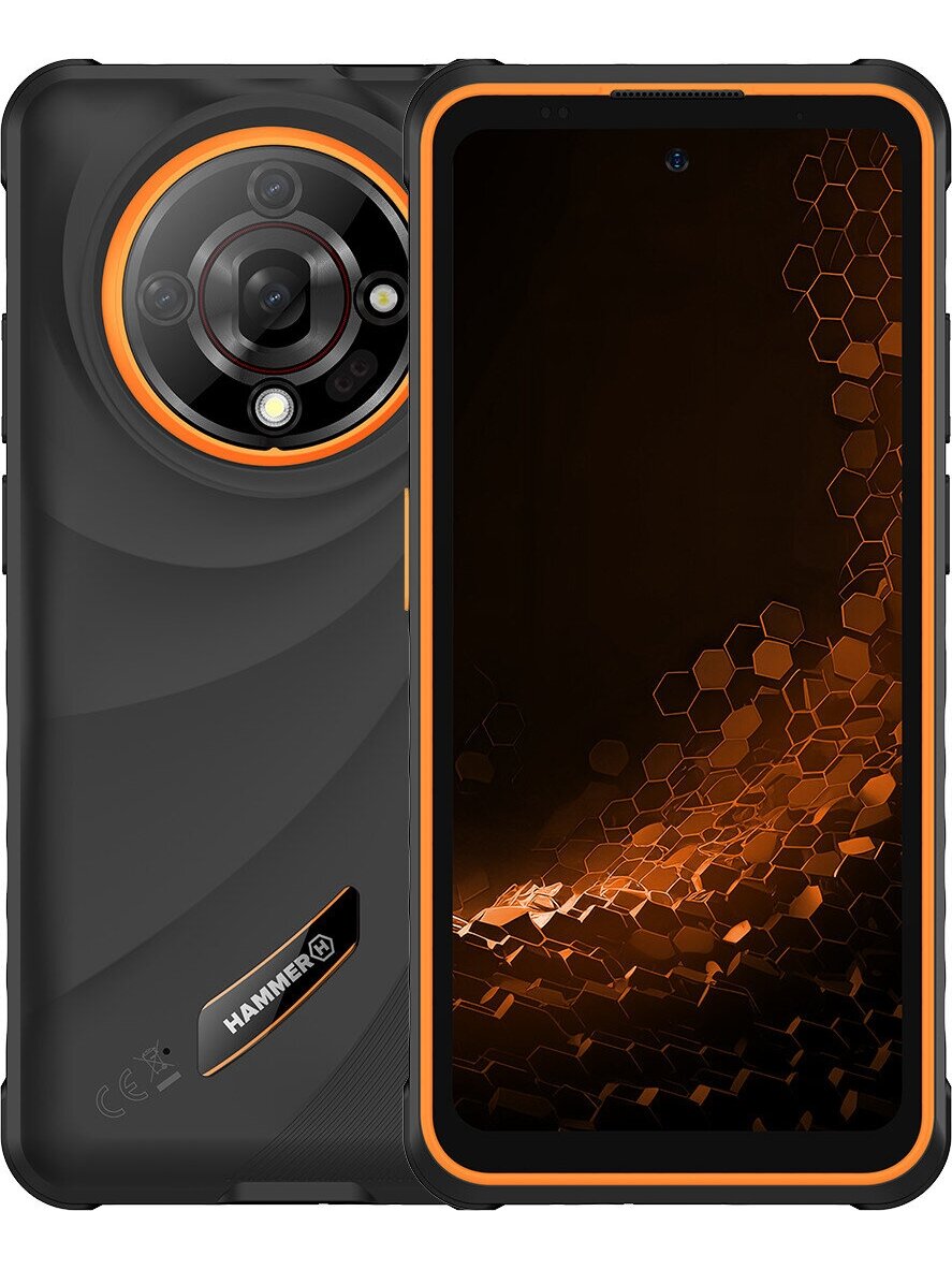 Hammer | Iron 6 | Black | 6.56 " | IPS | 1612 x 720 pixels | Mediatek | Internal RAM 6 GB | 128 GB | Dual SIM | 4G | Main camera resolution 48 MP | Android | 14 | 6050 mAh Hammer | Iron 6 | Black | 6.56 " | IPS | 1612 x 720 pixels | Mediatek | Internal RAM 6 GB | 128 GB | Dual SIM | 4G | Main camera resolution 48 MP | Android | 14 | 6050 mAh