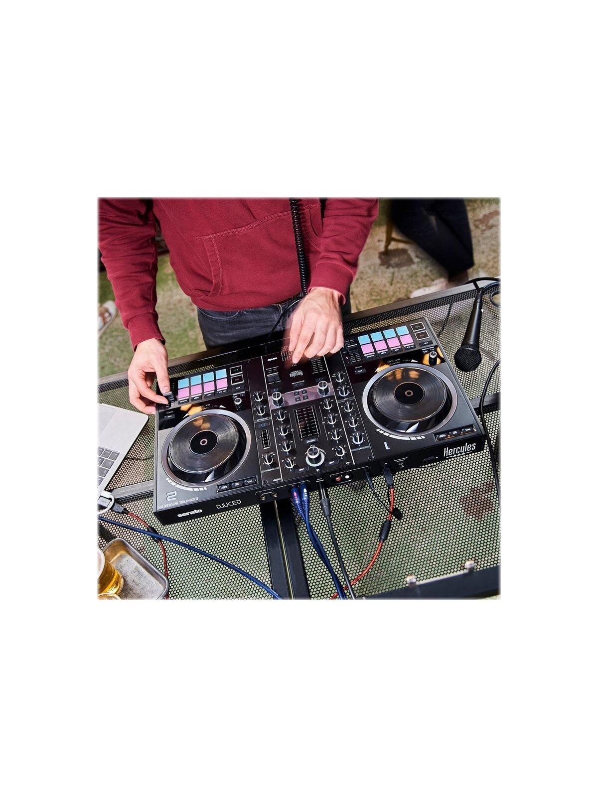 Hercules | DJControl Inpulse 500 | Speakers | USB connectivity 7