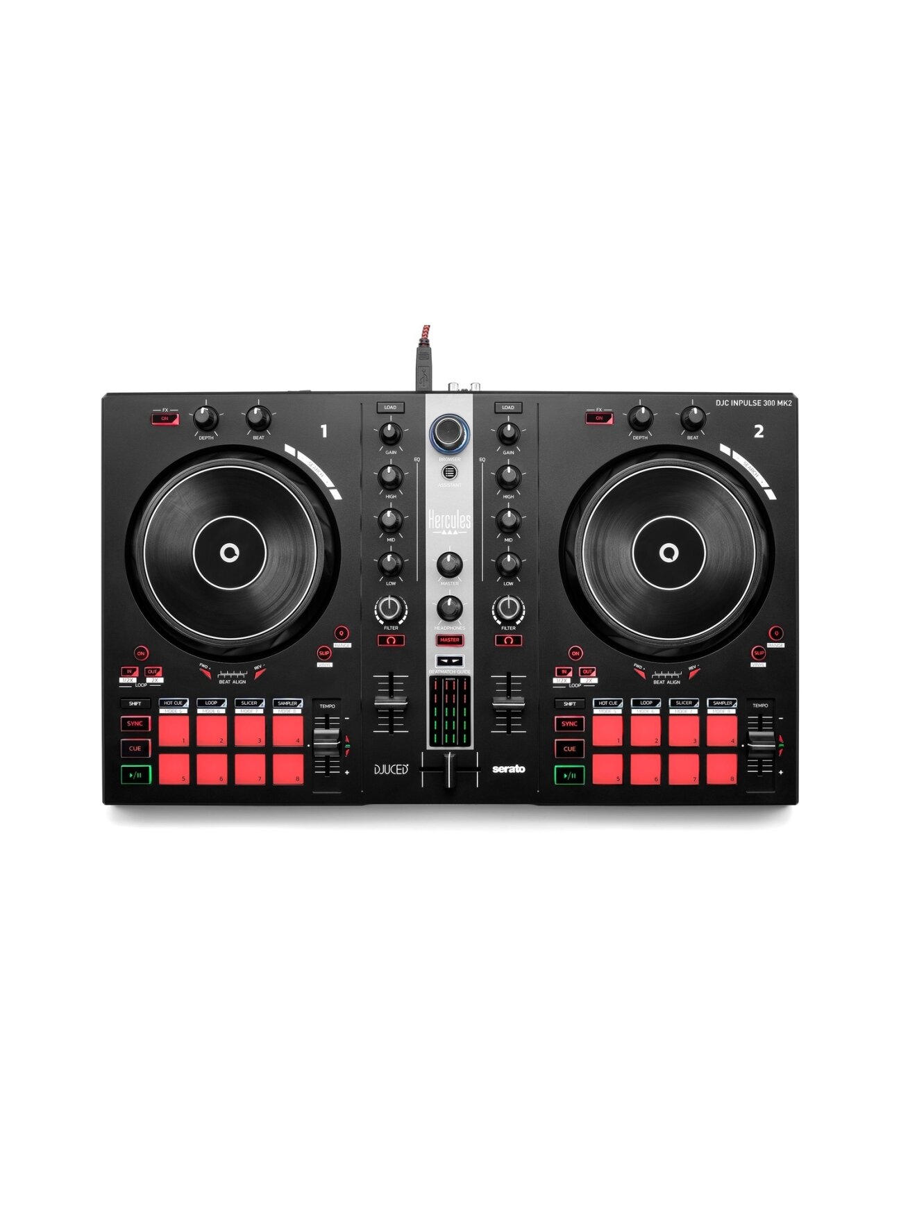 Hercules | DJControl Inpulse 300 MK2 | Speakers | USB connectivity Hercules | DJControl Inpulse 300 MK2 | Speakers | USB connectivity