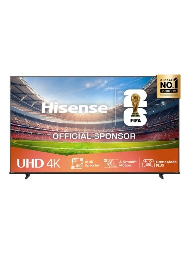 Hisense 4K TV | 85A6Q | 85 | Smart TV | VIDAA | UHD | Black