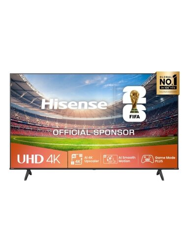 Hisense 65A6Q | 65 | Smart TV | VIDAA Smart OS | UHD | Black