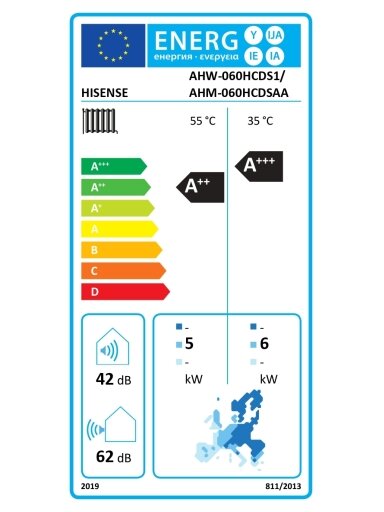 Hisense | AHW-060HCDS1 | Hi-Therma 6 kw heat pump Split type Outdoor unit Hisense | AHW-060HCDS1 | Hi-Therma 6 kw heat pump Split type Outdoor unit