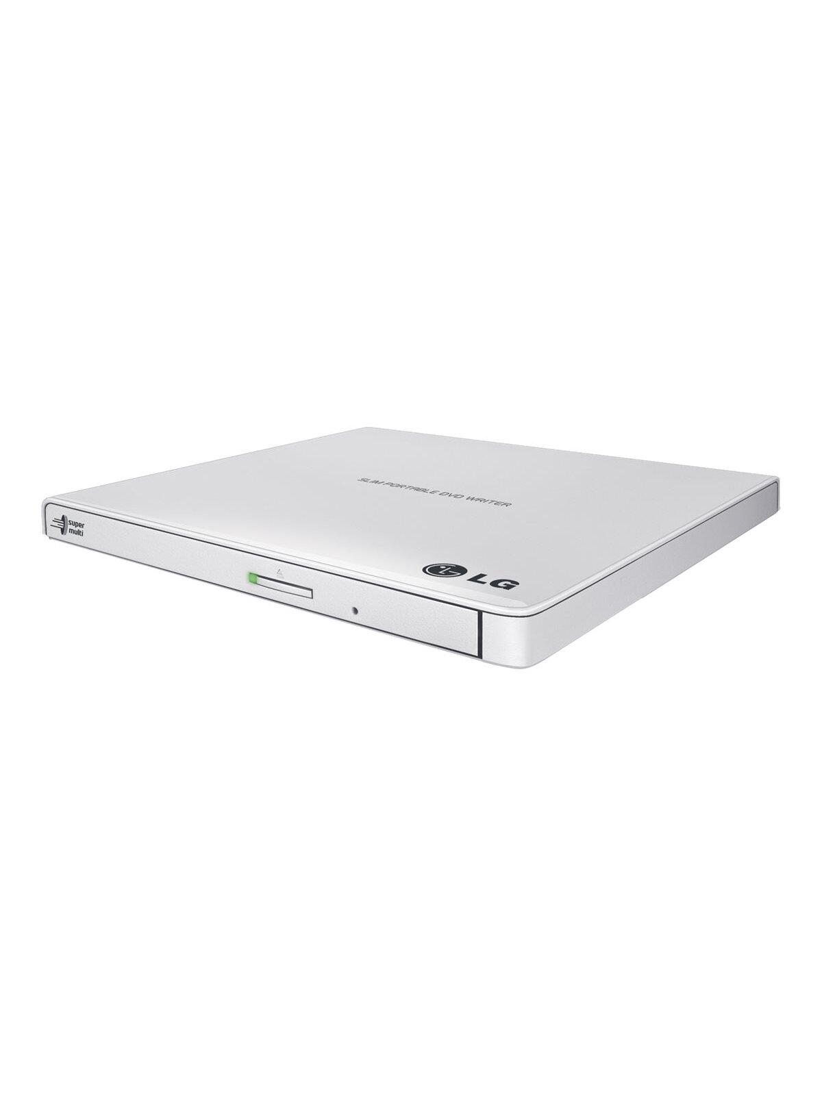 H.L Data Storage | Ultra Slim Portable DVD-Writer | GP57EW40 | Interface USB 2.0 | DVD±R/RW | CD read speed 24 x | CD write speed 24 x | White | Desktop/Notebook H.L Data Storage | Ultra Slim Portable DVD-Writer | GP57EW40 | Interface USB 2.0 | DVD±R/RW | CD read speed 24 x | CD write speed 24 x | White | Desktop/Notebook