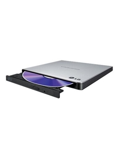 H.L Data Storage | Ultra Slim Portable DVD-Writer | GP57ES40 | Interface USB 2.0 | DVD±R/RW | CD read speed 24 x | CD write speed 24 x | Silver | Desktop/Notebook H.L Data Storage | Ultra Slim Portable DVD-Writer | GP57ES40 | Interface USB 2.0 | DVD±R/RW | CD read speed 24 x | CD write speed 24 x | Silver | Desktop/Notebook