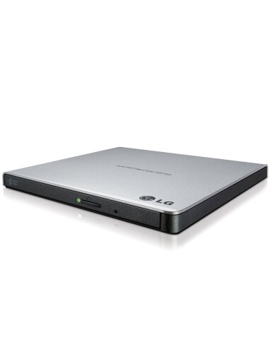 H.L Data Storage | Ultra Slim Portable DVD-Writer | GP57ES40 | Interface USB 2.0 | DVD±R/RW | CD read speed 24 x | CD write speed 24 x | Silver | Desktop/Notebook H.L Data Storage | Ultra Slim Portable DVD-Writer | GP57ES40 | Interface USB 2.0 | DVD±R/RW | CD read speed 24 x | CD write speed 24 x | Silver | Desktop/Notebook