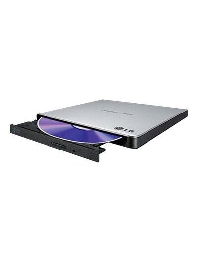 H.L Data Storage | Ultra Slim Portable DVD-Writer | GP57ES40 | Interface USB 2.0 | DVD±R/RW | CD read speed 24 x | CD write speed 24 x | Silver | Desktop/Notebook 1 H.L Data Storage | Ultra Slim Portable DVD-Writer | GP57ES40 | Interface USB 2.0 | DVD±R/RW | CD read speed 24 x | CD write speed 24 x | Silver | Desktop/Notebook 1