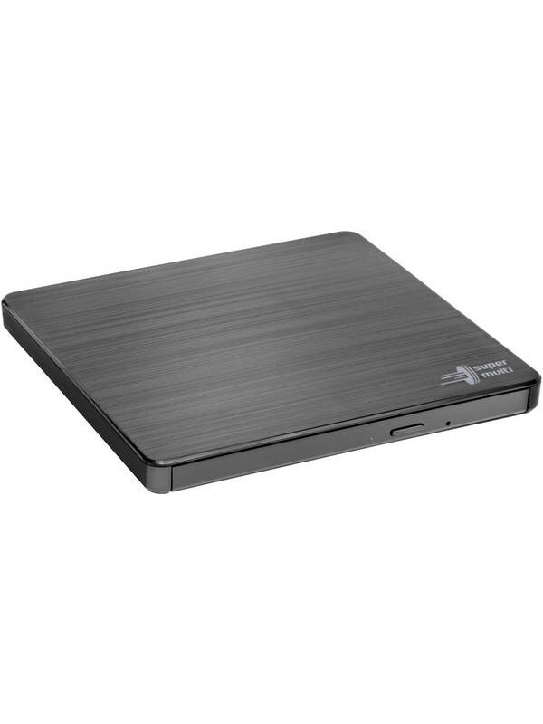 H.L Data Storage | Ultra Slim Portable DVD-Writer | GP60NB60 | Interface USB 2.0 | DVD±R/RW | CD read speed 24 x | CD write speed 24 x | Black | Desktop/Notebook