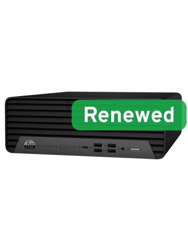 HP Renewed Grade A | EliteDesk 805 G6 SFF | AMD Ryzen 5 PRO | 4650G | 16 GB | SSD | 256 GB | AMD Radeon Graphics | Windows 11 Pro