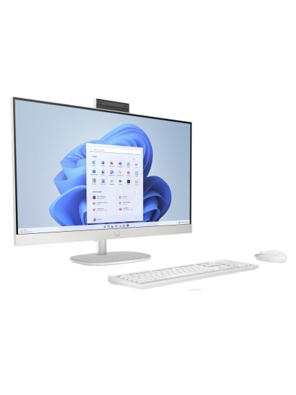 HP 27 | 27-cr0222nw | Desktop | AIO | 27 " | AMD Ryzen 7 | 7730U | Internal memory 16 GB | Solid-state drive capacity 512 GB | AMD Radeon 680M Graphics | Keyboard language US international | Windows 11 Home | Warranty 24 month(s) 2