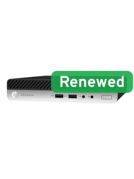 HP Renewed Grade A | ProDesk 400 G4 | Intel Core i3 | i3-8100T | 8 GB | SSD | 128 GB | Intel UHD Graphics 630 | Windows 11 Pro HP Renewed Grade A | ProDesk 400 G4 | Intel Core i3 | i3-8100T | 8 GB | SSD | 128 GB | Intel UHD Graphics 630 | Windows 11 Pro