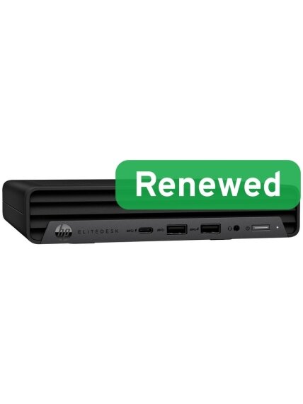 HP Renewed Grade B | EliteDesk 800 G6 | Intel Core i5 | i5-10500T | 16 GB | SSD | 256 GB | Intel UHD Graphics | Windows 11 Pro