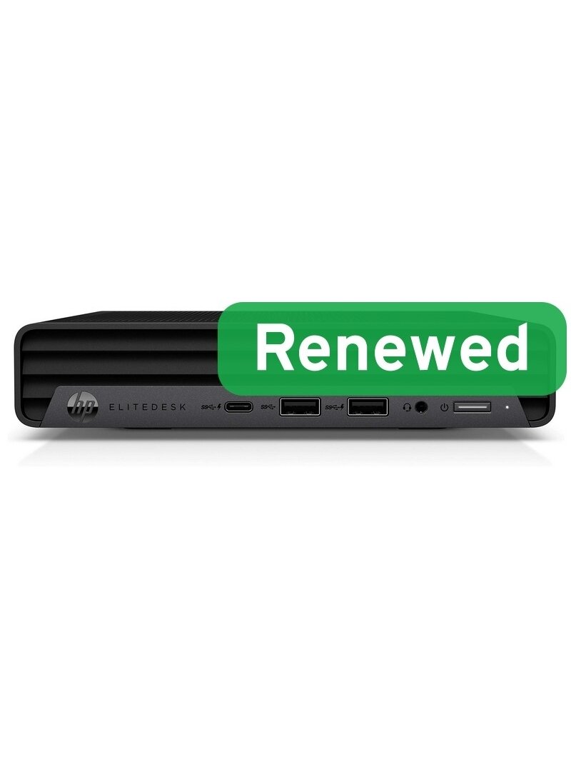 HP Renewed Grade A | EliteDesk 805 G6 Desktop Mini | AMD Ryzen 5 PRO | 4650GE | 16 GB | SSD | 256 GB | AMD Radeon Graphics | Windows 11 Pro HP Renewed Grade A | EliteDesk 805 G6 Desktop Mini | AMD Ryzen 5 PRO | 4650GE | 16 GB | SSD | 256 GB | AMD Radeon Graphics | Windows 11 Pro