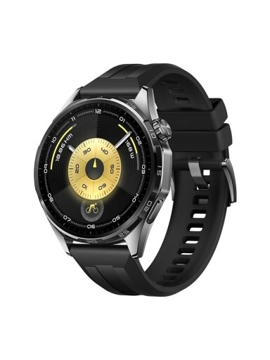 Huawei WATCH GT 6 46mm | Smart watch | GPS (satellite) | AMOLED | 1.47 inches | Waterproof | Black Huawei WATCH GT 6 46mm | Smart watch | GPS (satellite) | AMOLED | 1.47 inches | Waterproof | Black