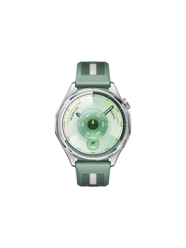 Huawei WATCH GT 6 46mm | Smart watch | GPS (satellite) | AMOLED | 1.47 inches | Waterproof | Green Huawei WATCH GT 6 46mm | Smart watch | GPS (satellite) | AMOLED | 1.47 inches | Waterproof | Green