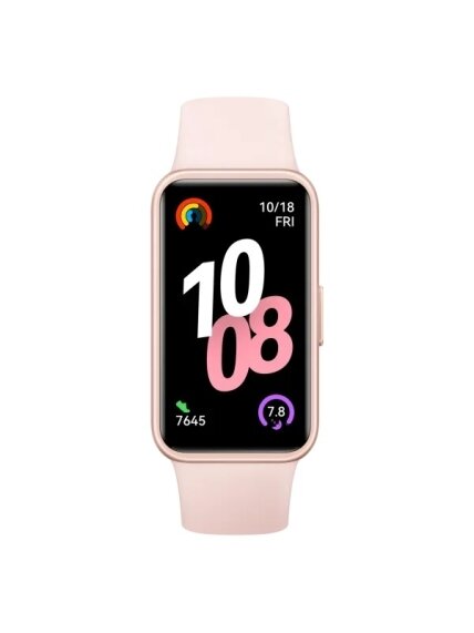 Huawei Band 10 | 1.47 inch AMOLED | Touchscreen | Heart rate monitor | Waterproof | Bluetooth | Pink 2