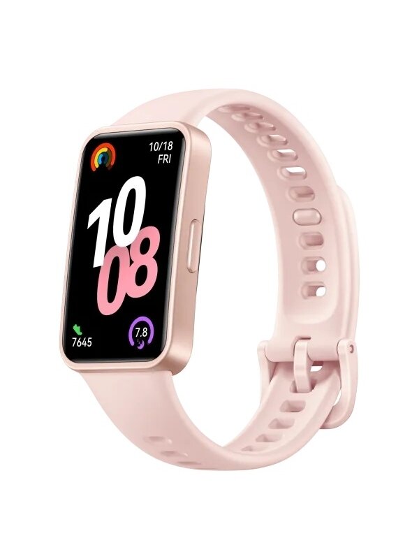 Huawei Band 10 | 1.47 inch AMOLED | Touchscreen | Heart rate monitor | Waterproof | Bluetooth | Pink 1 Huawei Band 10 | 1.47 inch AMOLED | Touchscreen | Heart rate monitor | Waterproof | Bluetooth | Pink 1