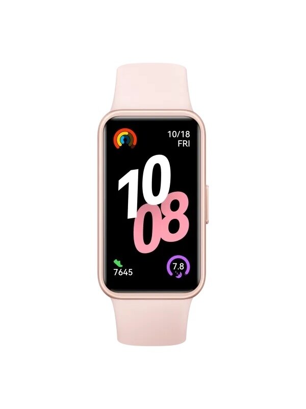 Huawei Band 10 | 1.47 inch AMOLED | Touchscreen | Heart rate monitor | Waterproof | Bluetooth | Pink 2