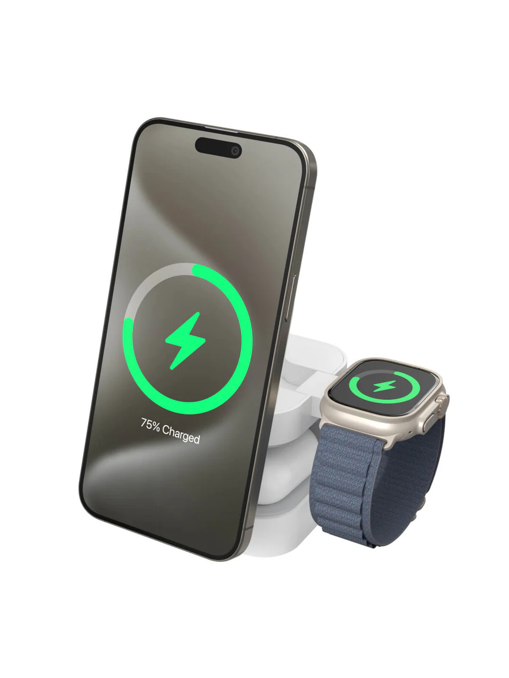 Hyper Hyperjuice Qi2 3-in-1 Magnetic Charging Stand 6 Hyper Hyperjuice Qi2 3-in-1 Magnetic Charging Stand 6