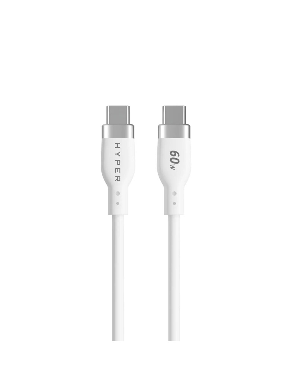Hyper | HyperJuice USB-C Silicone Charging Cable, 1.5 m, White | HJ4011WHGL Hyper | HyperJuice USB-C Silicone Charging Cable, 1.5 m, White | HJ4011WHGL