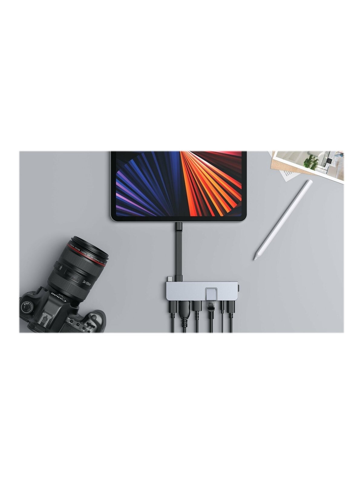 Hyper | HyperDrive DUO PRO 7-in-2 USB-C Hub for MacBook Air/Pro 2016-2020 | Ethernet LAN (RJ-45) ports 1 | HDMI ports quantity 1 11 Hyper | HyperDrive DUO PRO 7-in-2 USB-C Hub for MacBook Air/Pro 2016-2020 | Ethernet LAN (RJ-45) ports 1 | HDMI ports quantity 1 11