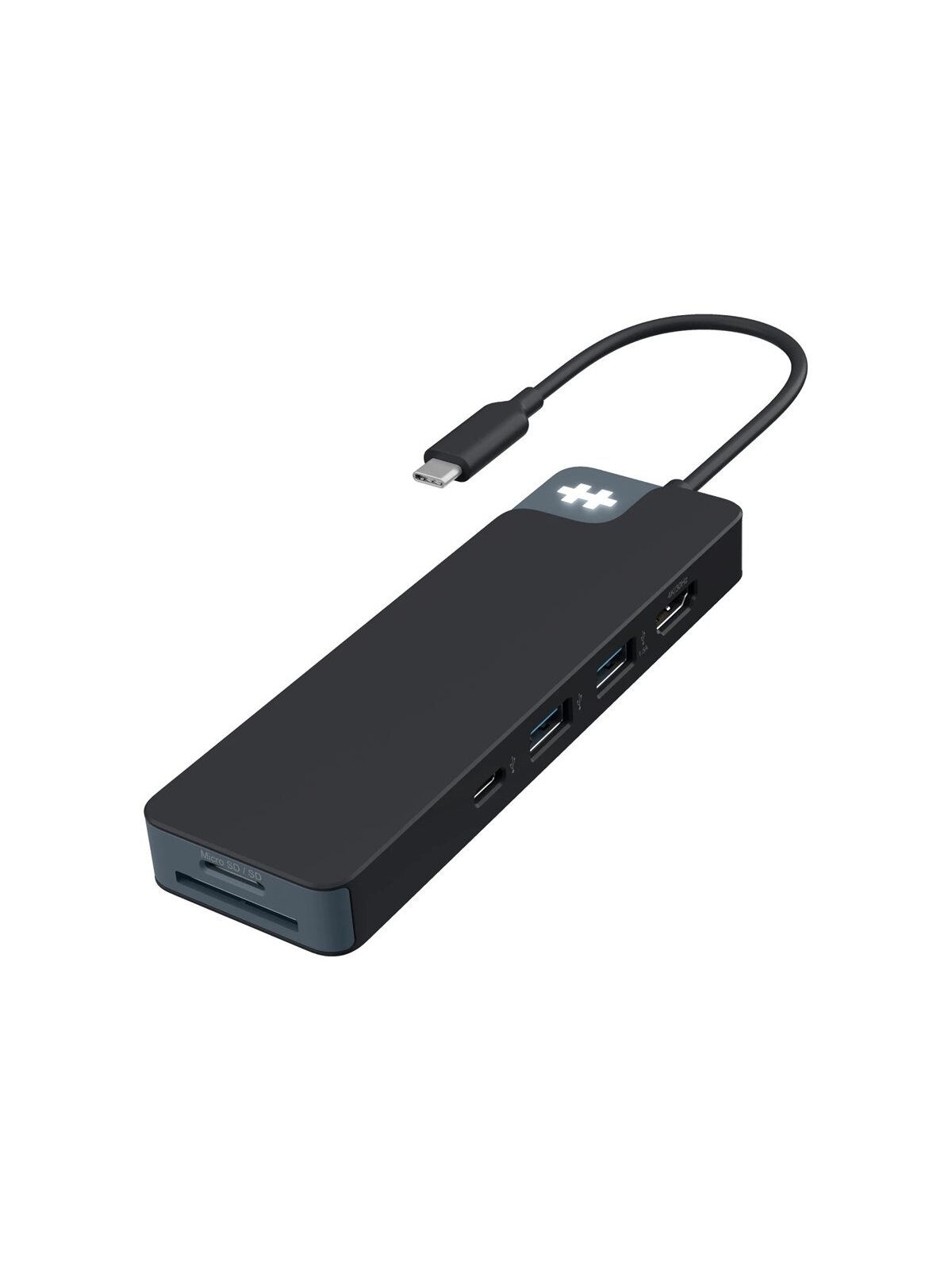 Hyper HyperDrive Flex 8 Port USB-C Hub, Black | HD4102BKGL | HDMI ports quantity 1