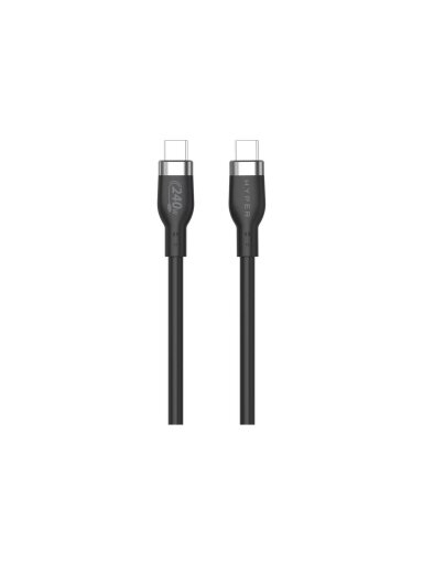 Hyper | 1M Silicone 240W USB-C Charging Cable | USB-C to USB-C Hyper | 1M Silicone 240W USB-C Charging Cable | USB-C to USB-C