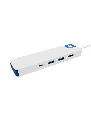 Hyper HyperDrive Flex 8 Port USB-C Hub, White/Blue | HD4102BUGL | HDMI ports quantity 1 Hyper HyperDrive Flex 8 Port USB-C Hub, White/Blue | HD4102BUGL | HDMI ports quantity 1