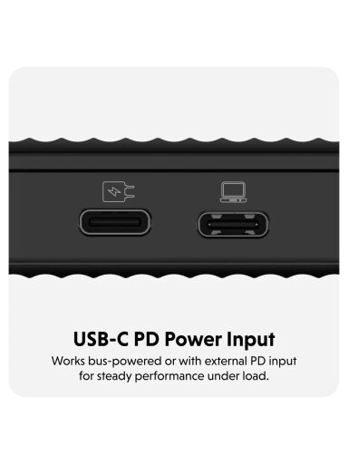 Hyper HyperDrive Next USB4 M.2 PCIe Enclosure | HD2500GL Hyper HyperDrive Next USB4 M.2 PCIe Enclosure | HD2500GL
