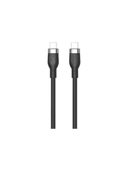 Hyper | 1M Silicone 240W USB-C Charging Cable | USB-C to USB-C