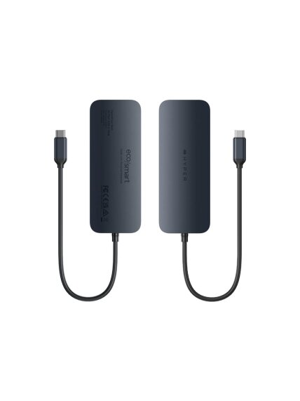 Hyper | HyperDrive EcoSmart Gen.2 Universal USB-C 10-in-1 Hub with 140 W PD3.1 Power Pass-thru | Ethernet LAN (RJ-45) ports 1 | HDMI ports quantity 1 1
