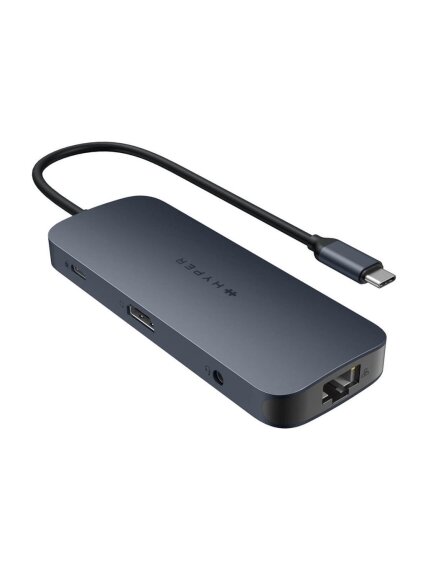 Hyper | HyperDrive EcoSmart Gen.2 Universal USB-C 10-in-1 Hub with 140 W PD3.1 Power Pass-thru | Ethernet LAN (RJ-45) ports 1 | HDMI ports quantity 1 2