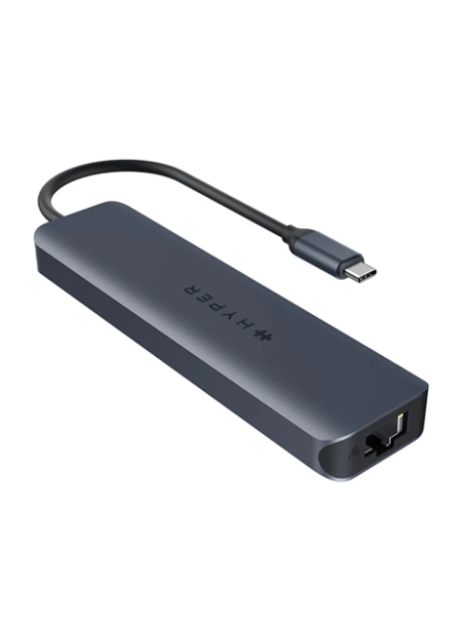 Hyper | HyperDrive EcoSmart Gen.2 Universal USB-C 7-in-1 Hub w 100 W PD Power Pass-thru 1
