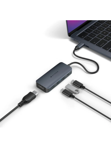 Hyper | HyperDrive Next 4 Port USB-C Hub | HD4001GL | HDMI ports quantity 1 3