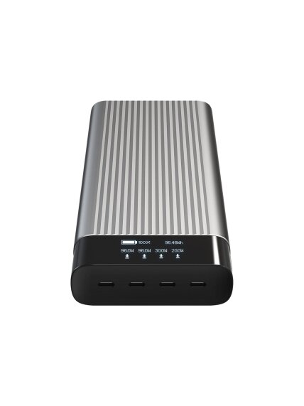 Hyper | HyperJuice 245W USB-C 100Wh Battery Pack with OLED Display Hyper | HyperJuice 245W USB-C 100Wh Battery Pack with OLED Display