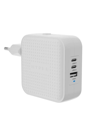 Hyper HyperJuice 70W USB-C GaN Travel Charger, White | HJ1003WHWWGL Hyper HyperJuice 70W USB-C GaN Travel Charger, White | HJ1003WHWWGL
