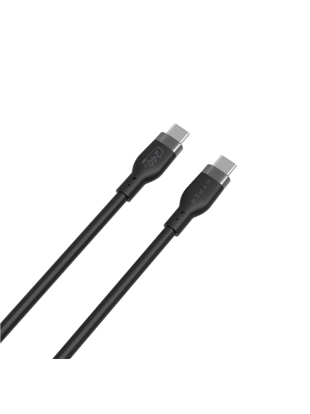 Hyper | 1M Silicone 240W USB-C Charging Cable | USB-C to USB-C 2 Hyper | 1M Silicone 240W USB-C Charging Cable | USB-C to USB-C 2