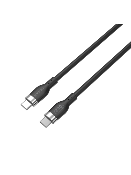 Hyper | 1M Silicone 240W USB-C Charging Cable | USB-C to USB-C 1 Hyper | 1M Silicone 240W USB-C Charging Cable | USB-C to USB-C 1