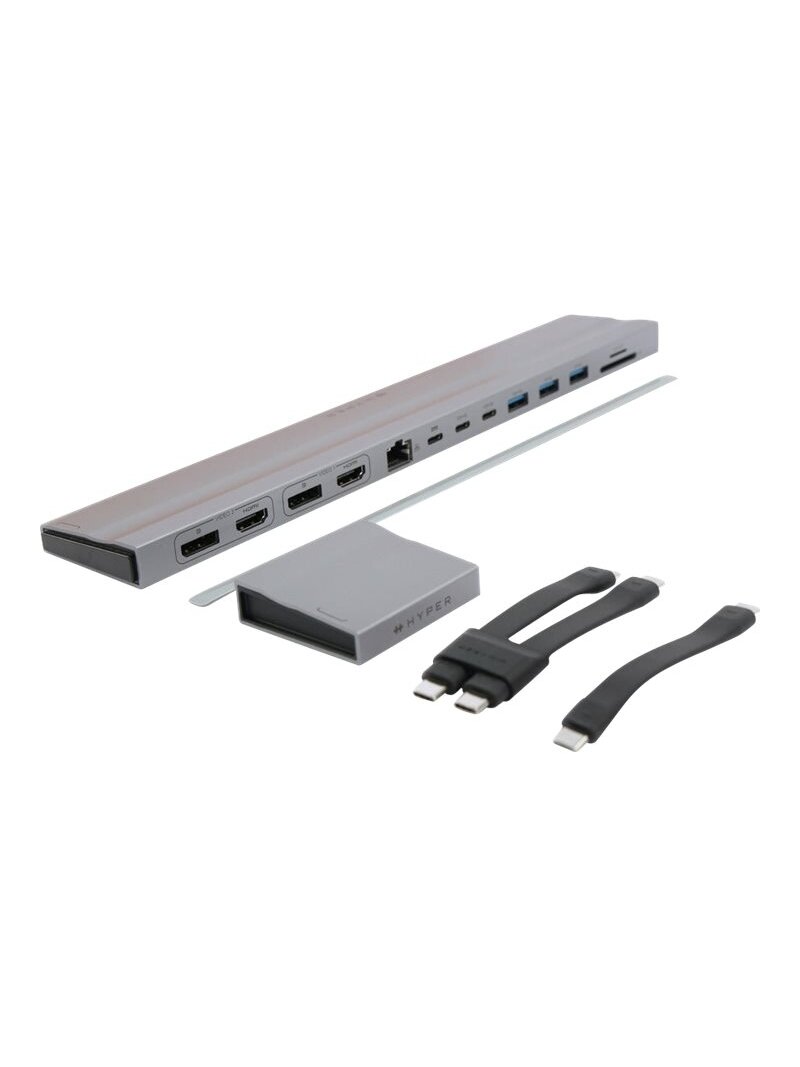 Hyper | HyperDrive Triple-4K Docking - For Intel & M1/M2 Pro/Max MB Pro 4
