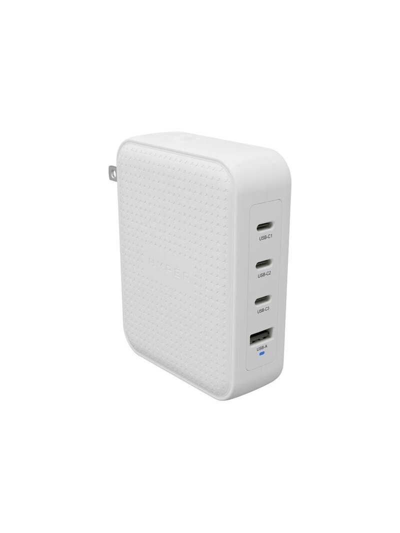 Hyper HyperJuice 145W USB-C GaN Travel Charger with 4 Ports - White | Hyper Hyper HyperJuice 145W USB-C GaN Travel Charger with 4 Ports - White | Hyper
