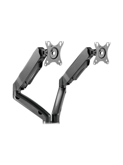 ICY BOX IB-MS304-T, Monitor stand with desk mounted base, for two screens, size up to 27'' | Raidsonic 2 ICY BOX IB-MS304-T, Monitor stand with desk mounted base, for two screens, size up to 27'' | Raidsonic 2