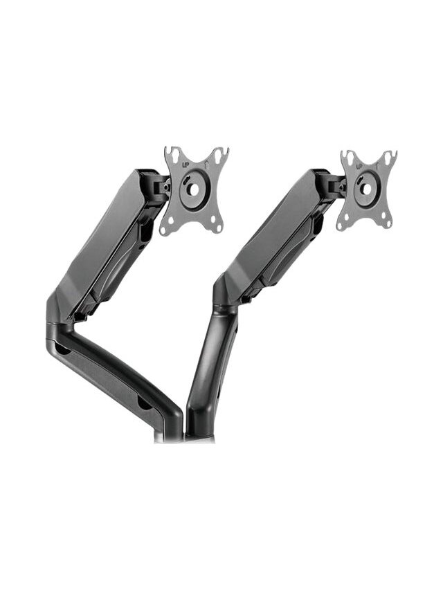 ICY BOX IB-MS304-T, Monitor stand with desk mounted base, for two screens, size up to 27'' | Raidsonic 2 ICY BOX IB-MS304-T, Monitor stand with desk mounted base, for two screens, size up to 27'' | Raidsonic 2